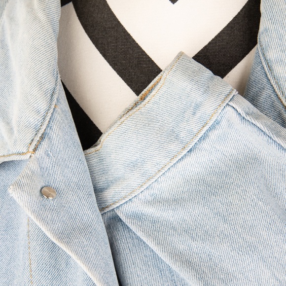 Vintage Bolo Umen Tie Dye Jean Trucker Jacket - Picture 7 of 16